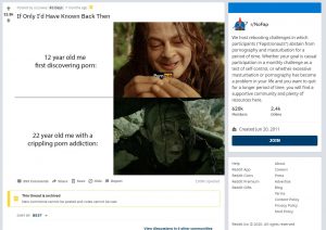 Reddit is terrible (and great) for porn addiction recovery. - NoFap